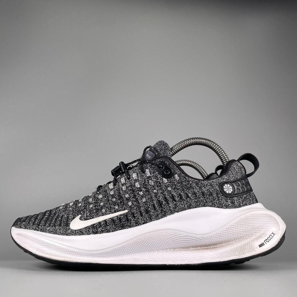 Nike React Infinity RN 4 Women's 9 Black White Running Shoe Athletic Sneaker GUC